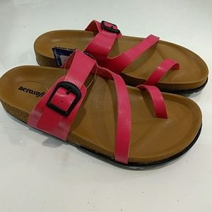 Aerosoft Women's Hana Pink Sandals, New